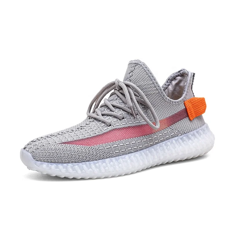 

High Quality China Wholesale Breathable Fly Weave Sports Shoes Outdoor Casual Shoes Men Shoes, 7colors