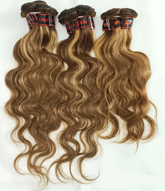 

Letsfly Brazilian Body Wave Human Hair Piano Bundles Bulk Buy Hair Weft 20PCS Wholesales Price For Extensions Free Shipping