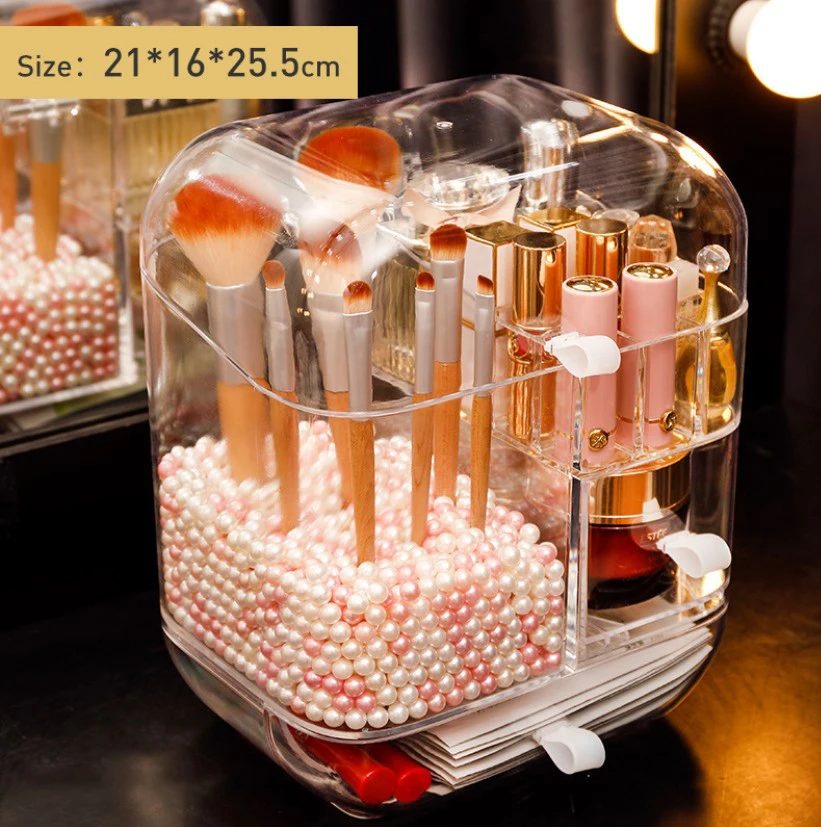 

OEM High Quality Acrylic Display Drawers Makeup Storage Organizer Cosmetic Box Storage, Optional