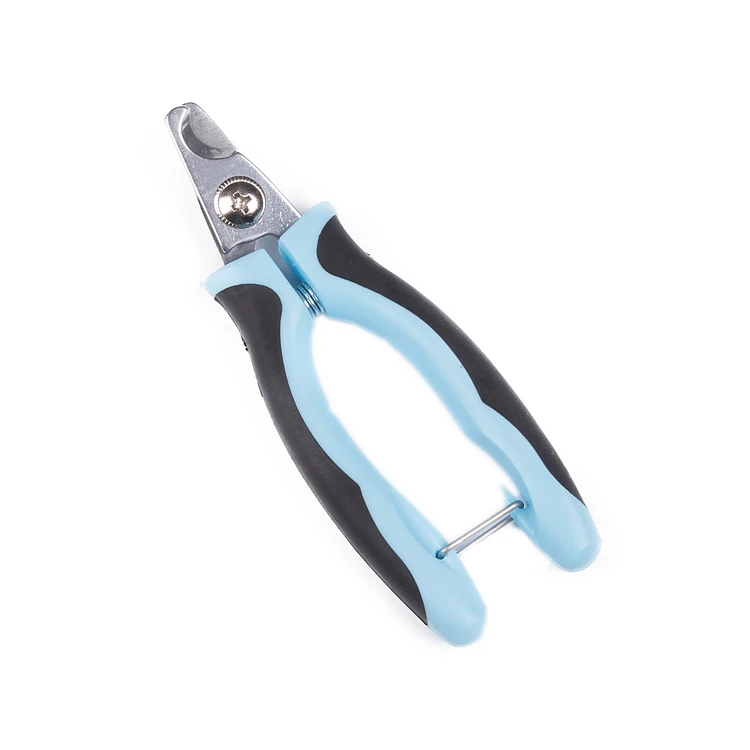 

Dog Nail Clippers for Large Medium Small Breed - Protective Nail Cutter, Safe Claw Trimmer, Blue, pink or customized color