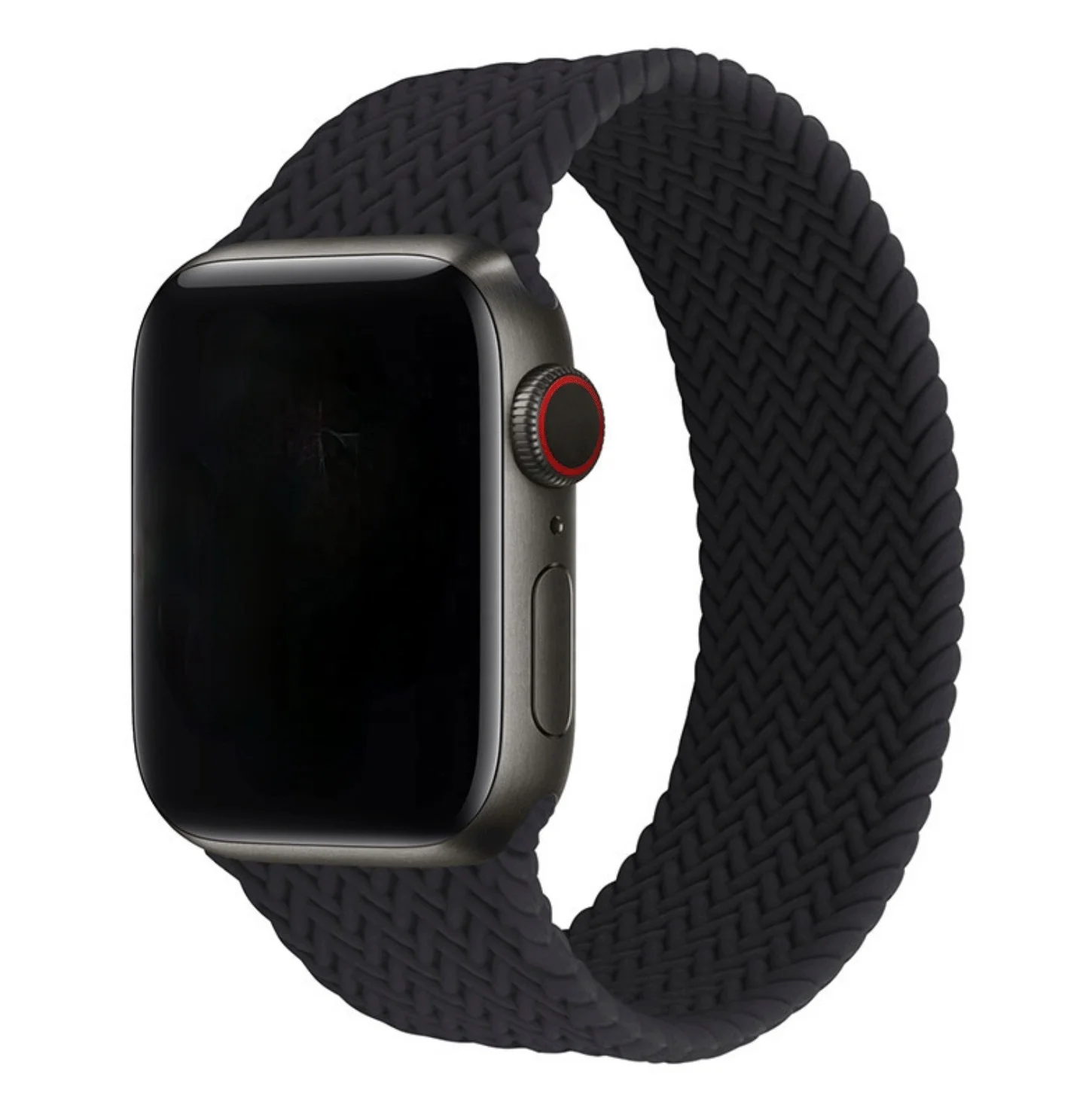 

Elastic Silicone Watch Strap Braided Solo Loop Band For Apple Watch Series 6 5 4 3 2 1 For iWatch Band 38mm 40mm 42mm 44mm