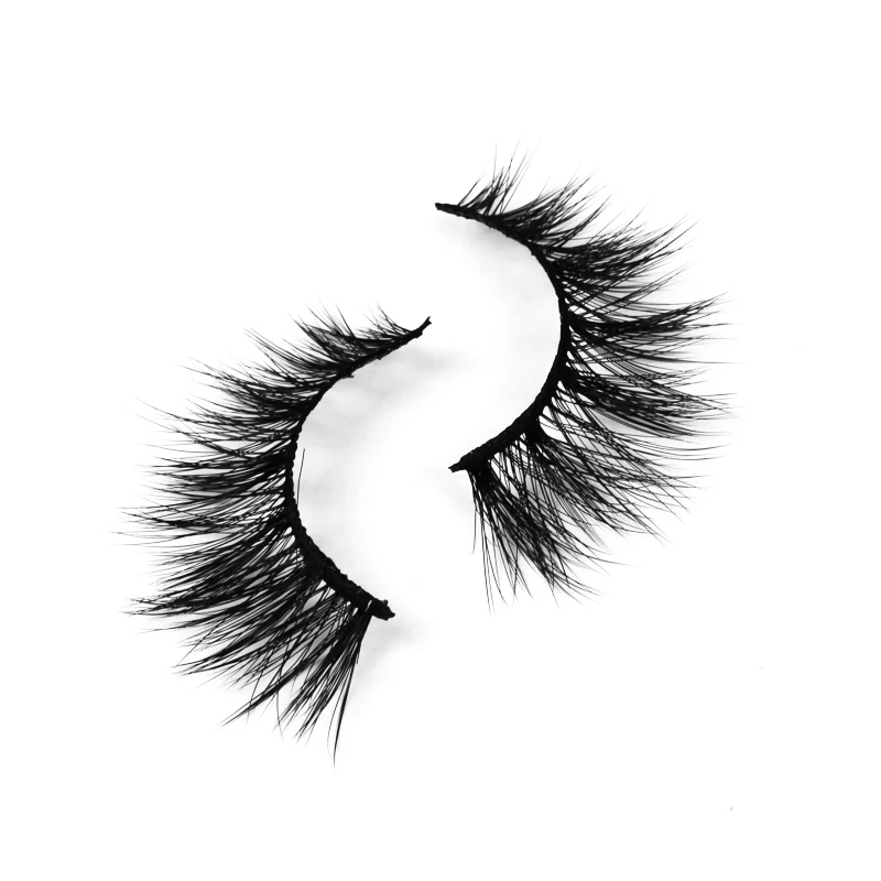

Natural False Eyelashes Handmade False Fiber Lashes package for sale