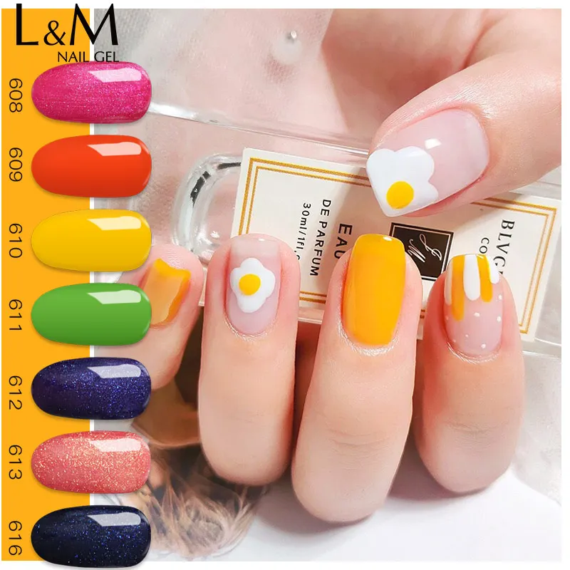 

High quality in gallon bulk kg package gel nail polish, 290 colors