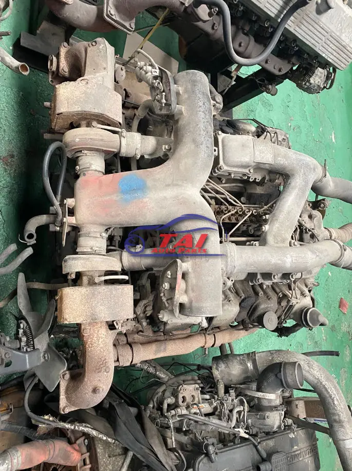 Original Used Diesel Engine 8dc9-3a Complete 8dc9-2a Twin Turbo Engine ...