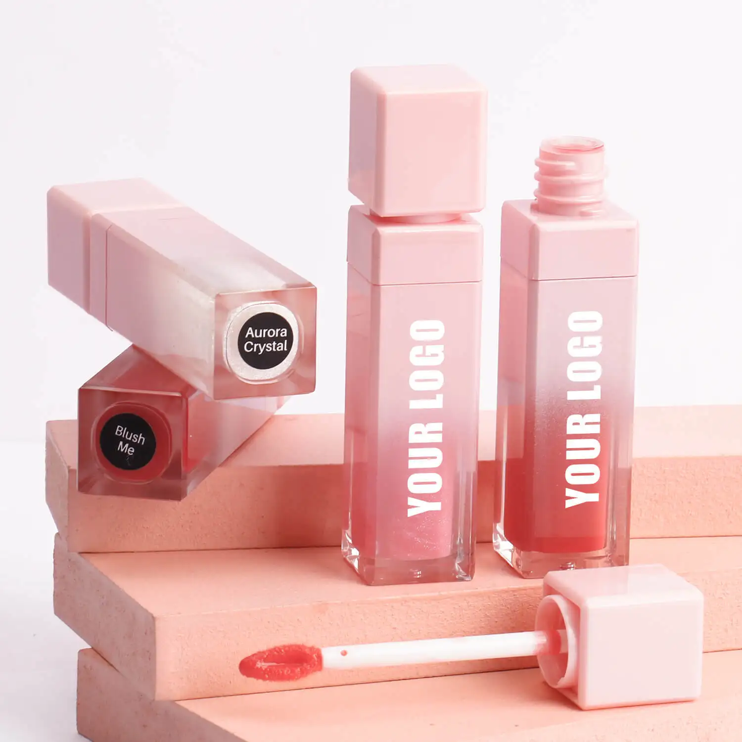 Custom Wholesale Matte Liquid Lipstick Private Label Cosmetics Waterproof Lipstick Lipgloss
