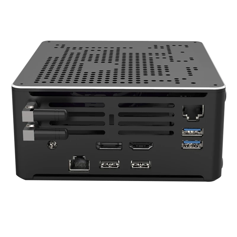 

Partaker B19 Mini PC Core i5 i7 i9 Dual Lan DP HD Display Desktop Computer Tiny Size Gaming Mini PC Support 64GB RAM