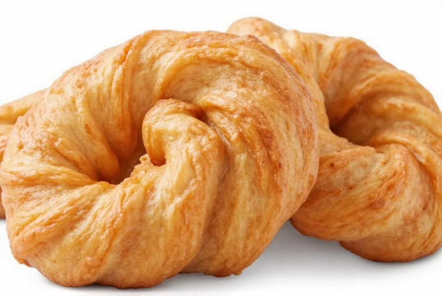 Close-up photo of Taco Bell Cinnamon Twists showing golden-brown spirals coated in cinnamon sugar on white plate
