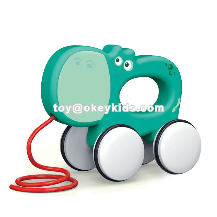 New Arrival Preschool Wooden Pull Line Toys Cars For Toddlers W05b195