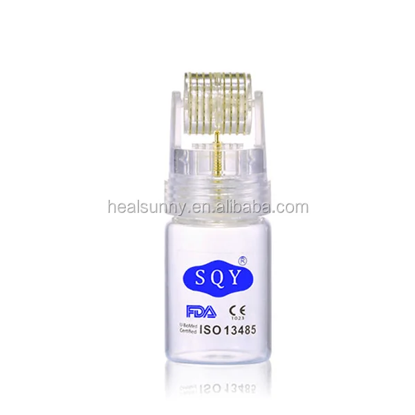 

Derma Roller 24k golden Patented Micro Needle Meso Roller Bottle