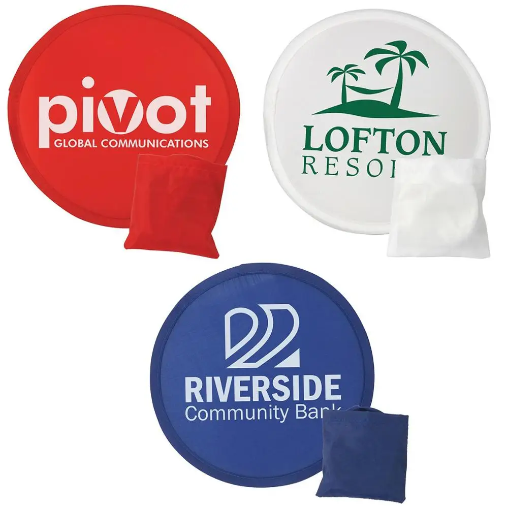 Hot Sale Folding Flyer Disc W/ Case Collapsible Flyer Buy Popup