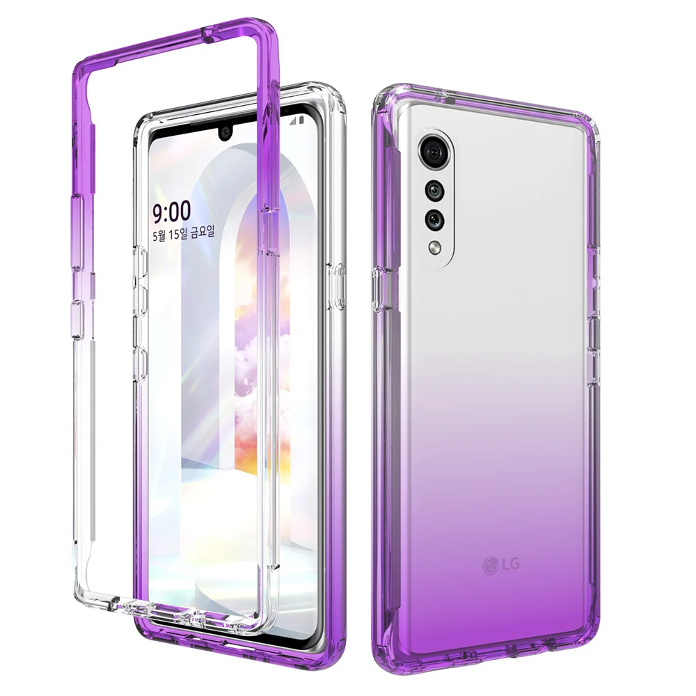 

New Style Crystal Clear TPU Phone Case For LG Velvet