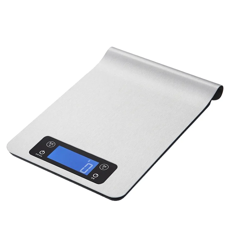 

Stainless Steel platform and Ultra-thin Electronic Digital Stainless Steel Kitchen Weighing Scale