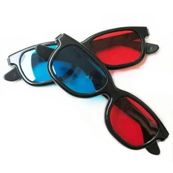 SKYWAY Cheap Price Universal Black Frame Red Blue Anaglyph 3D Glasses Cheap 3D Glasses For Projector Movie Game DVD