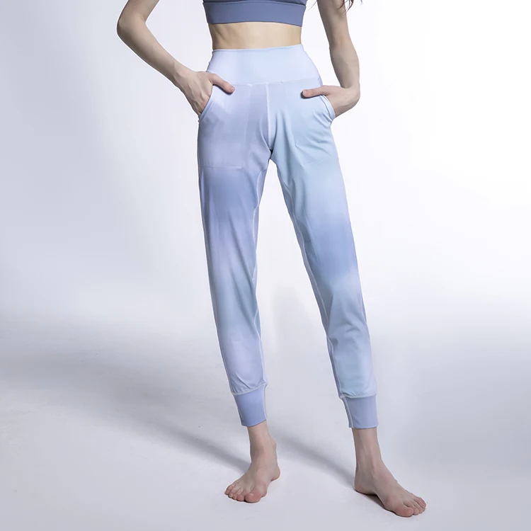 

Customized Sports Casual Breathable Outdoor Soft Sportswear Mid Waist Running Sport Jogger Pants For Ladies