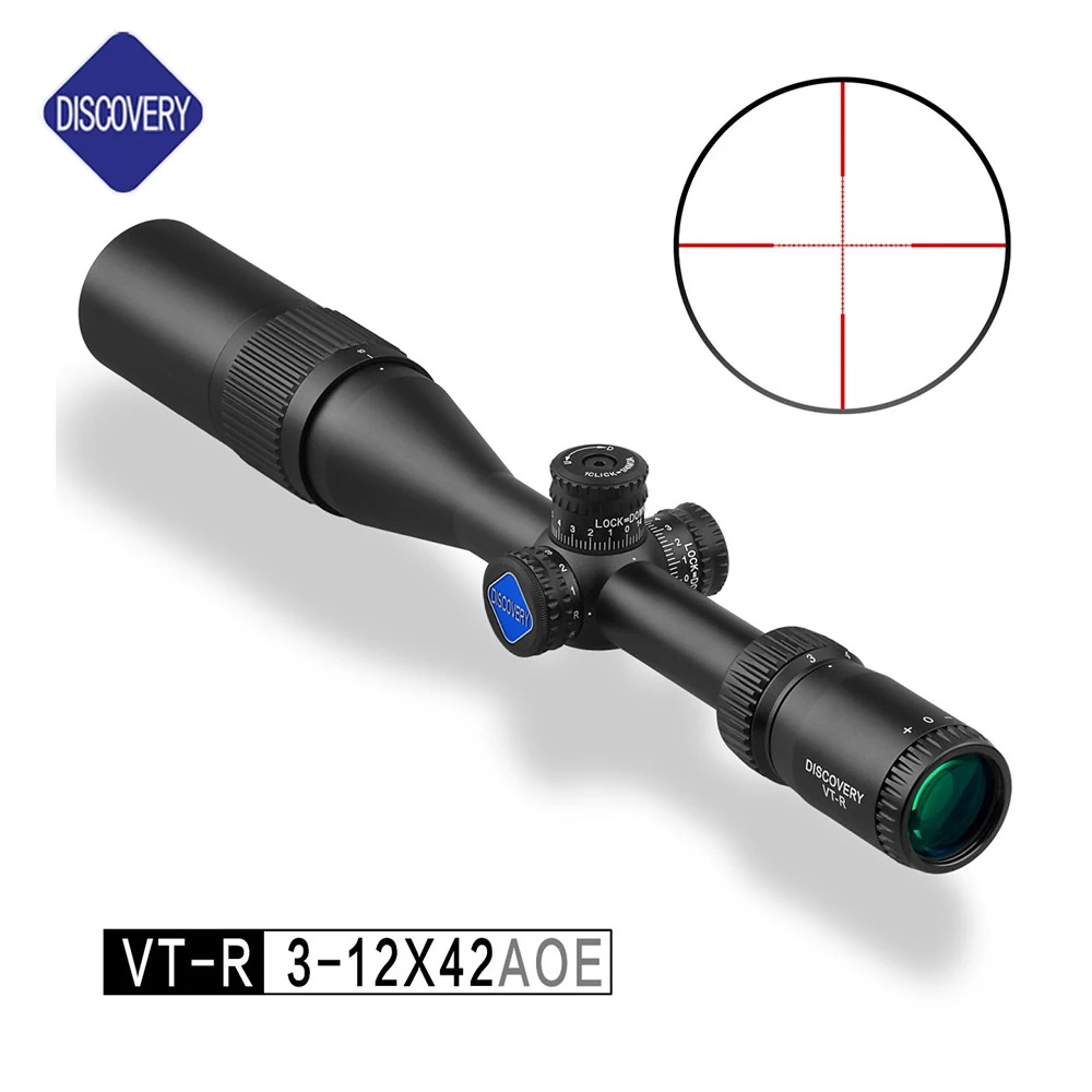 

Discovery Optics VT-R 3-12x42AOE Tactical hunting scope used for rifle scope AR15 AK47