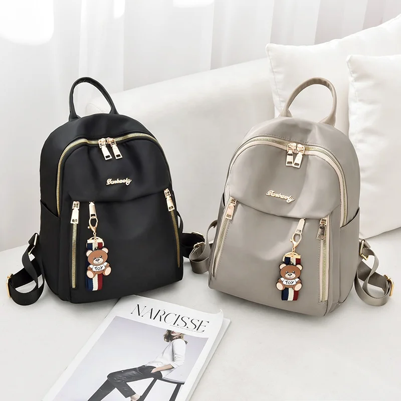 

New model ladies backbag large teen girls fancy 2020 female bagpack style waterproof trends women Oxford backpack