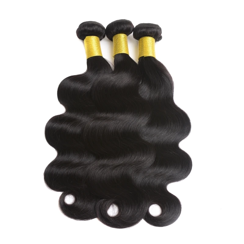 

Remy Peruvian Hair Extension Cheap China Supplier Virgin Unprocessed Body Wave Human Hair Bundle with Full and Thick Ends, Natutal black