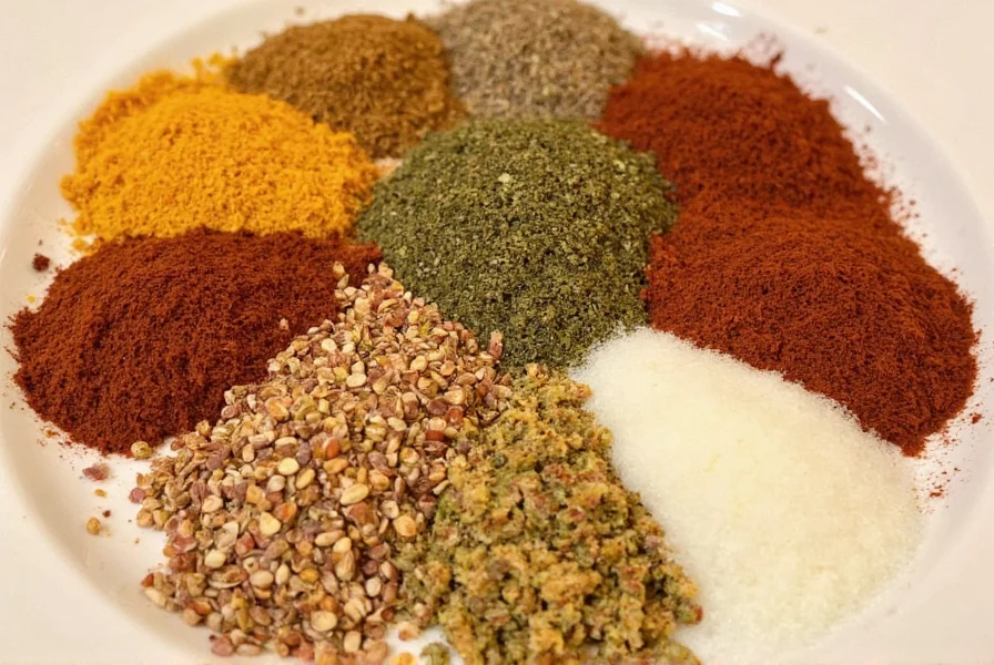 Comparison of homemade and store-bought Moroccan spice blends
