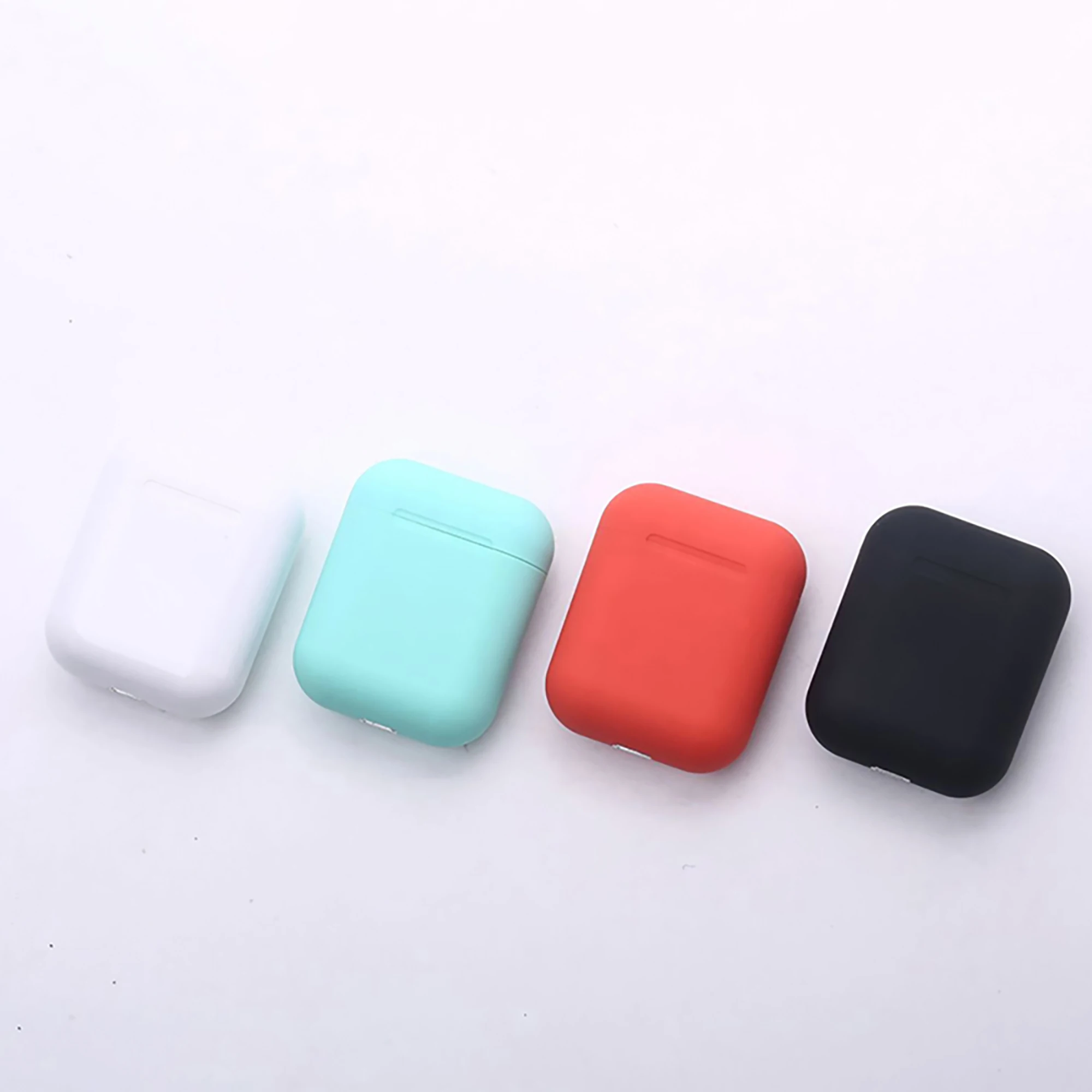 

Colorful Mini Sports Smart Touch Blue tooth Wireless Earphone Earbuds Hands Free Sweat Proof Bt 5.0 Tws Macaron Inpods I12, Customize