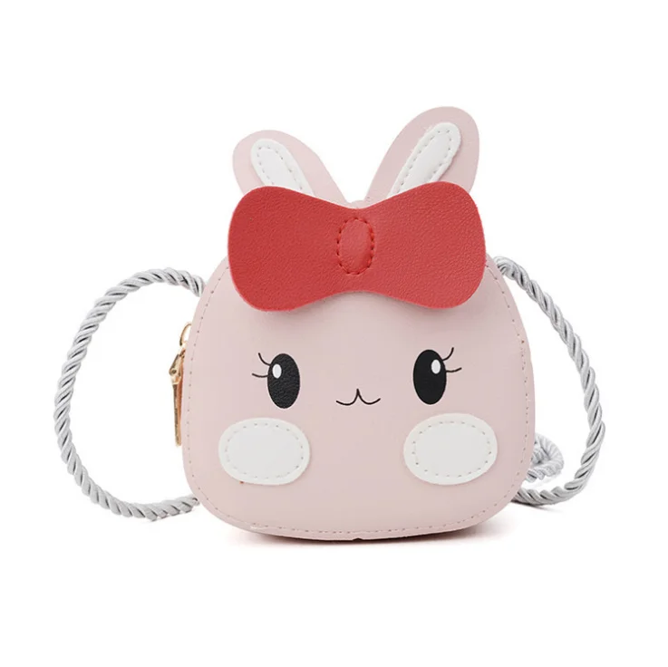 

Cute Animal Girls Purse Handbag Mini Cartoon Casual Messenger Shoulder Crossbody Bags For kids, As pic