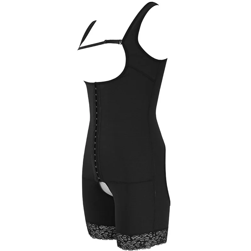 Hip Enhancer Black Sleeveless Bodysuit Lingerie Transgender Female