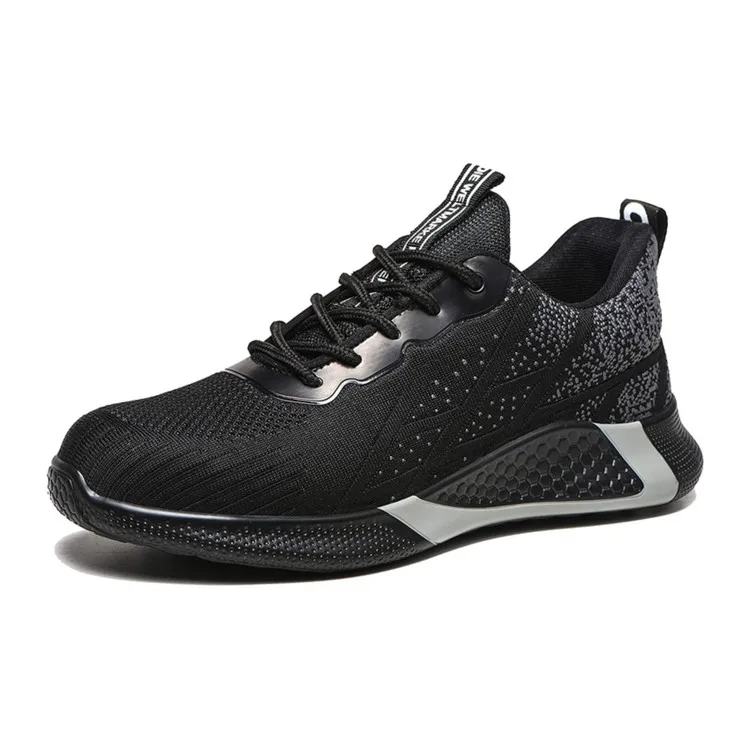 

High Quality Steel Toe Trainers Mens Lightweight Breathable Safety Work Shoes
