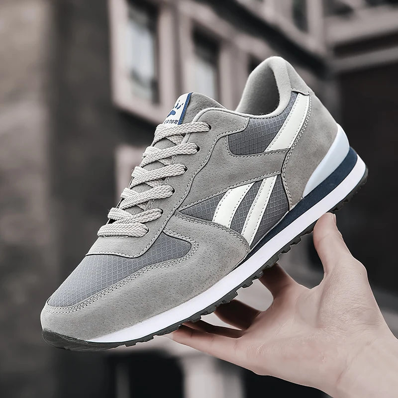 

Womens Fashion Sneakers Online Shopping Casual Shoes Breathable Men Running Shoes Sneakers Chaussures Plates Femme, Blue / grey