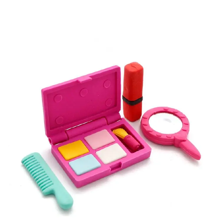 Fashion Cartoon Girl 3d Wallet Kawaii Fancy School Tpr Eraser For Pencil Buy Rubber 3d Eraser