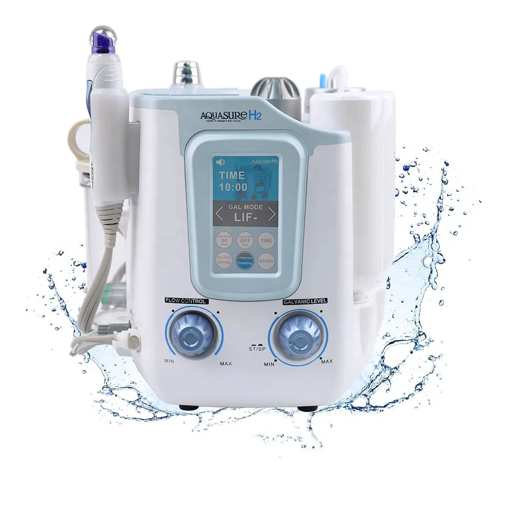 

Free Shipping 3 in 1 Hydro dermabrasion Deep Cleaning BIO Microcurrent Face Lift Skin Tightening Treatment Beauty Machine
