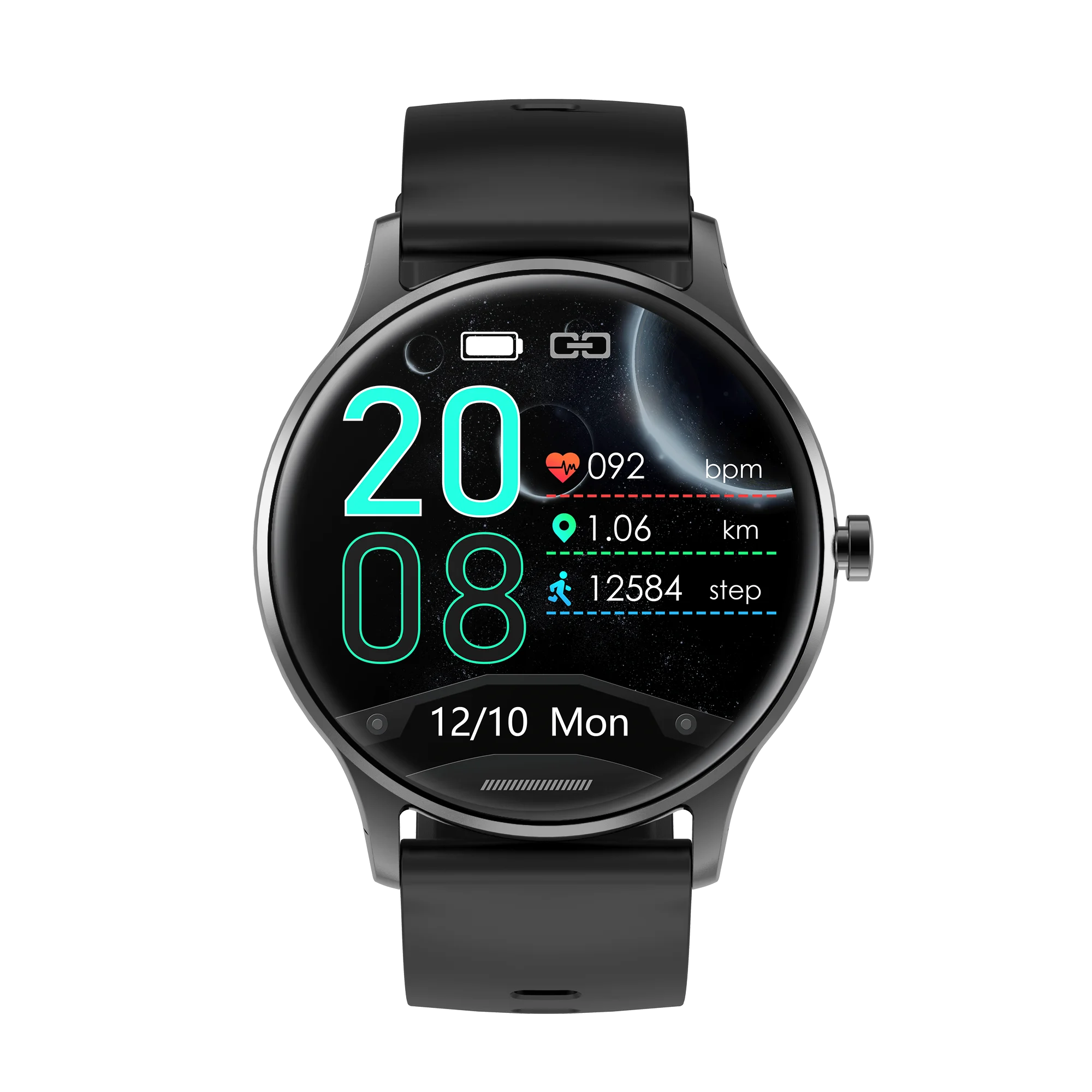 

2022 New OEM/ODM FWS33 Smart Watch IP67 Waterproof 1.28 Inch Full Round Display Fashionable Health Smartwatch