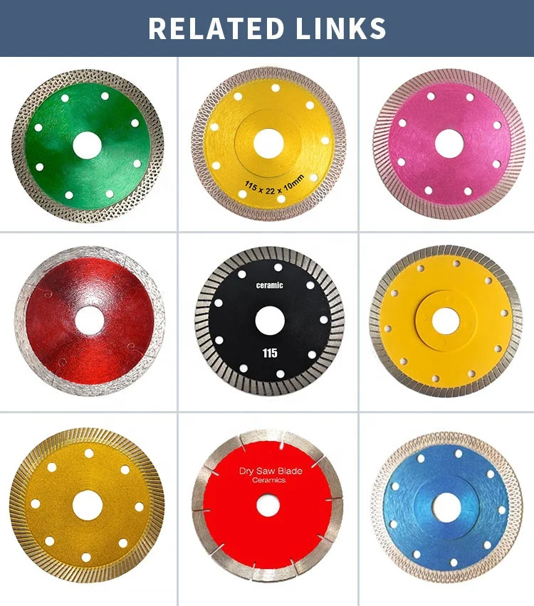 
High Quality Power Tools Circular Ceramic Tile X -The grid Diamond Saw Blade ceramic cutting disc 