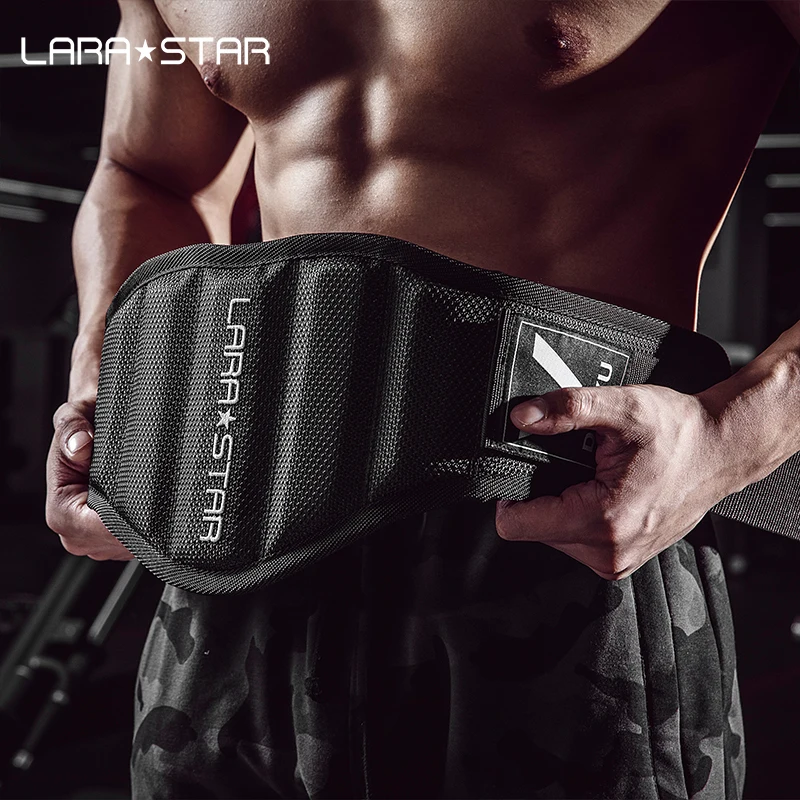 LS0885 Sports Weightlifting Nylon Gym Belt for Weight Lifting Made From Durable EVA Material