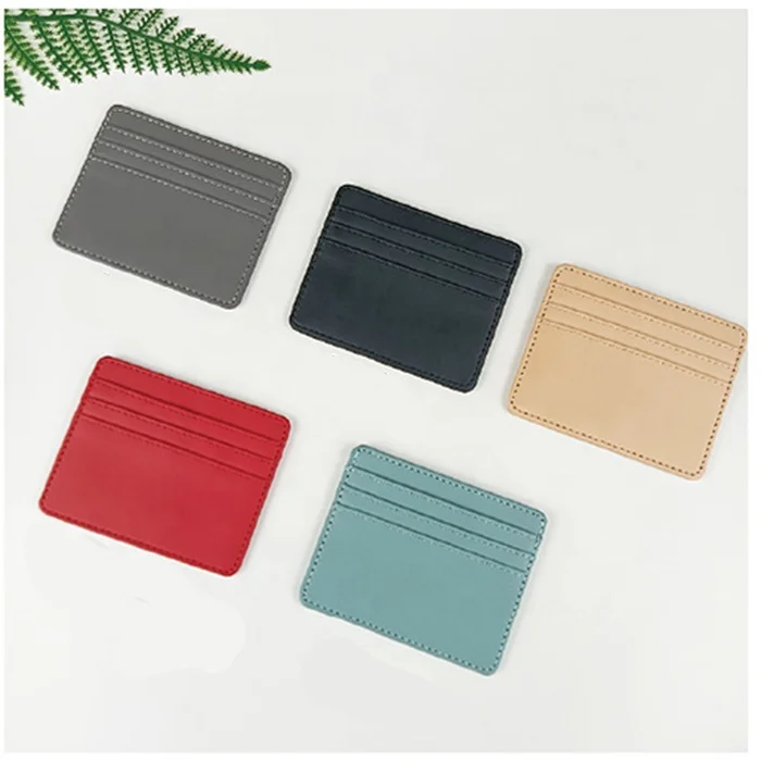 

Front Pocket Wallet Thin Slim Minimalist RFID Blocking Custom Leather Credit Card Holder