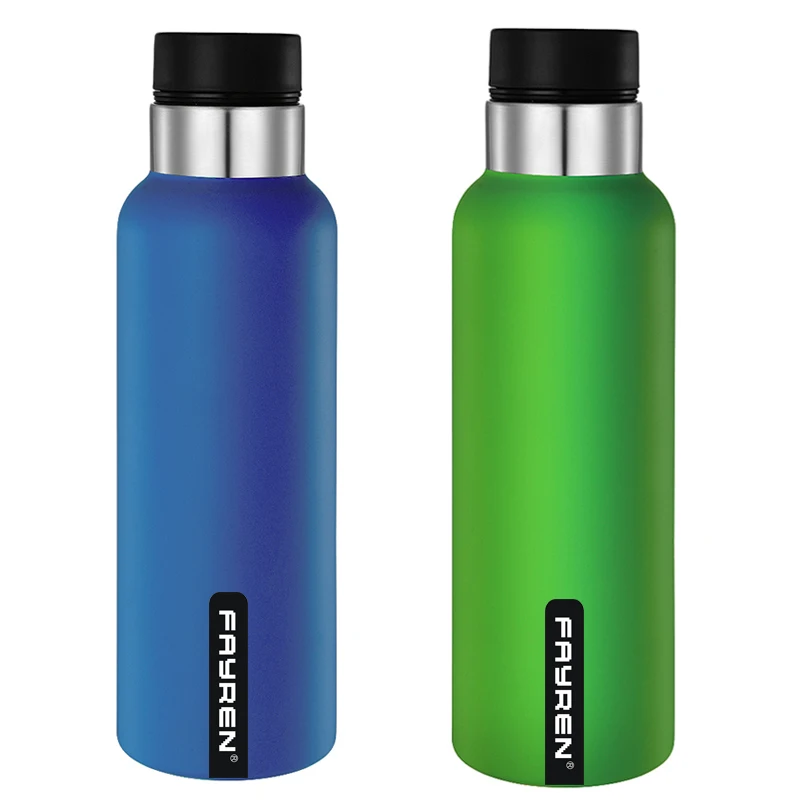 

350Ml 500ML 750ML double wall stainless steel infuser sports water bottles with tea filter