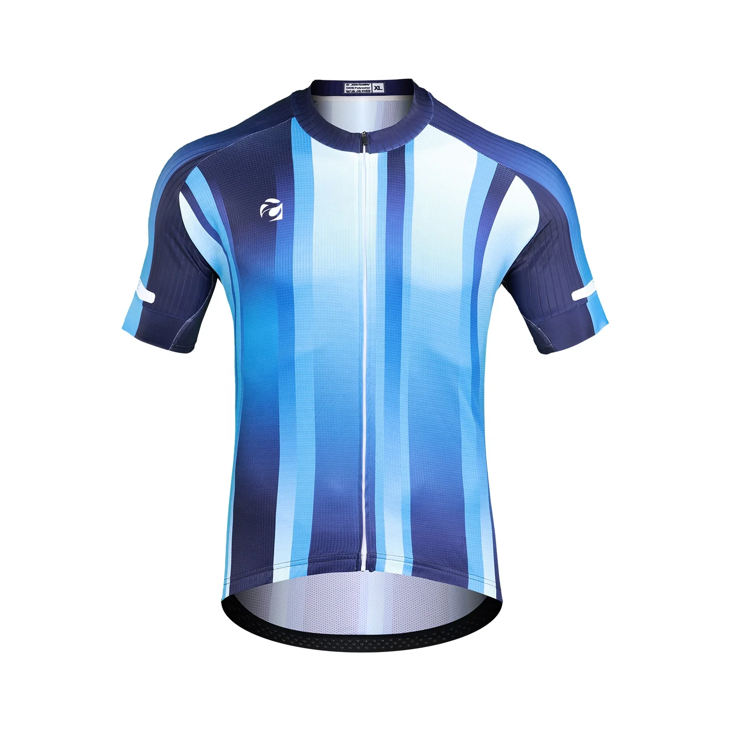 

Wholesale Pro Team bicycle Clothing set Best Bike team men summer Short sleeve Wear Custom Men printing Cycling Jersey, Bluewhite