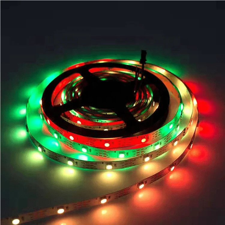 Gouly  rgb led strip  5m 30/60/144 led strip ws2812b  SK6812 chip dream color led strip flexible  smd addressable