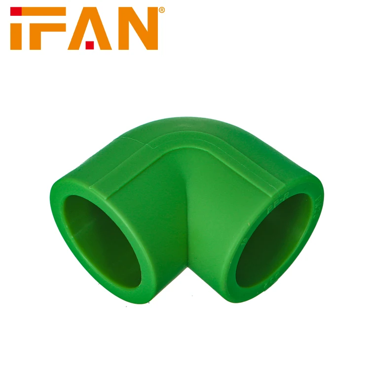 

IFAN Factory Provide Directly Plastic PPR Pipe Fitting PPR Elbow