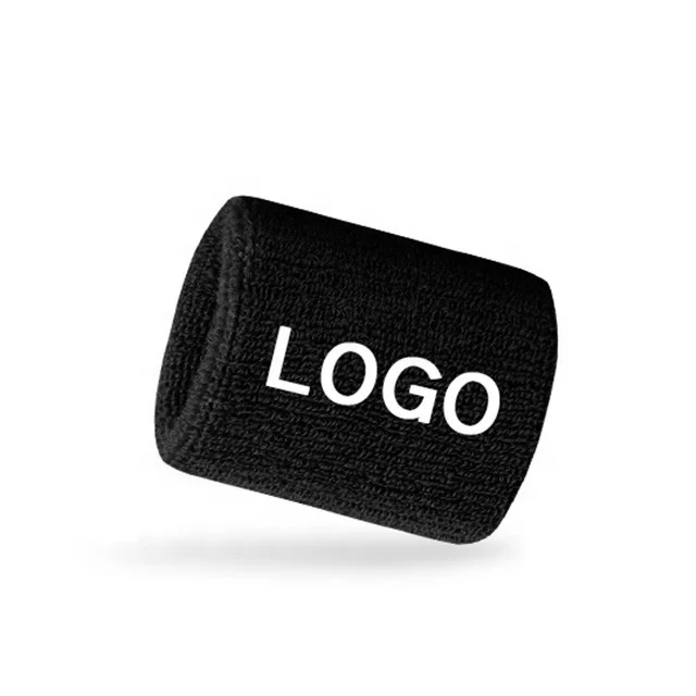 

Custom logo Comfortable tennis breathable carpal tunnel guard towel sweatband wrist bands