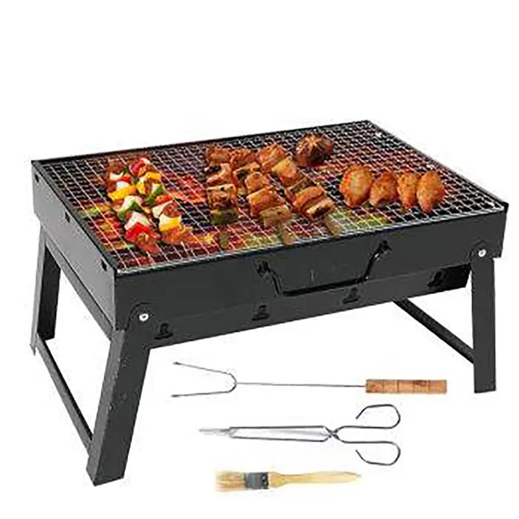 

Outdoor Desktop Lamb Donner Machine Folding Charcoal BBQ Grill Machine