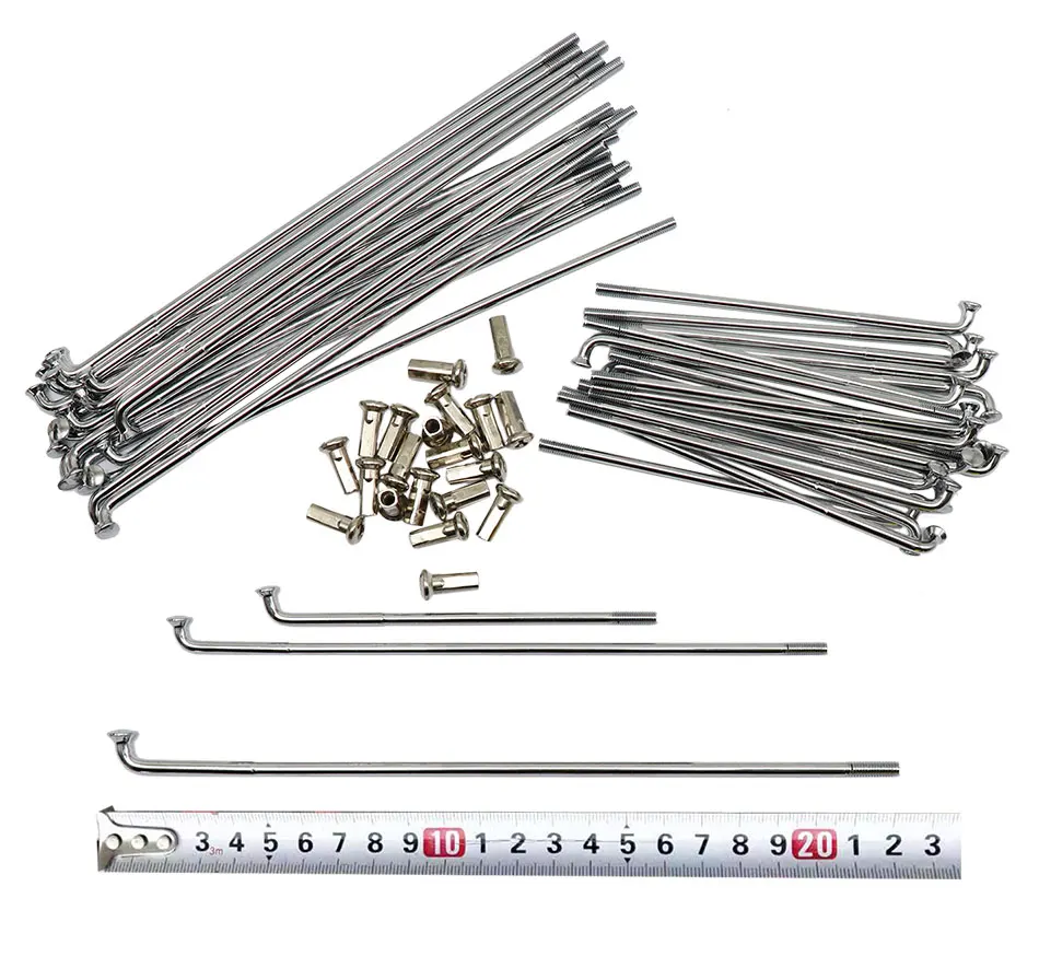 High Quality Universal Motorcycle Wheel Stainless Steel Spokes Kit Fit