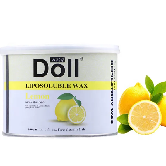 

hot sale brazilian bikini waxing can in tin/depilation 400g olive warm wax hair removal soft wax