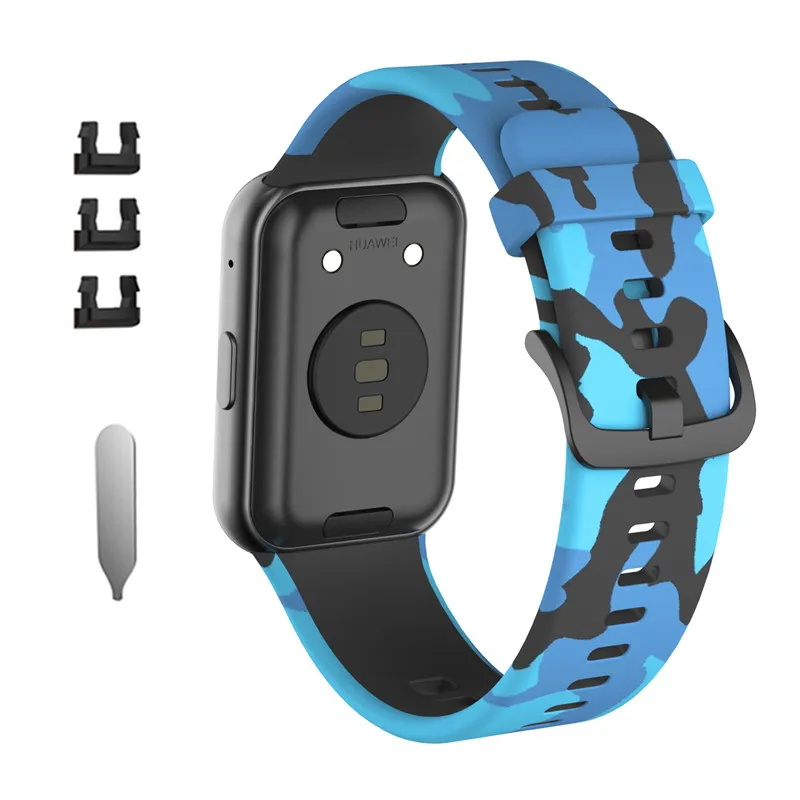

Custom printed pattern silicone rubber wristband band straps
