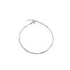Cool Wind Gold And Silver Laser Engraving Machine 925 Sterling Silver Bracelet Real Sterling Silver Bracelet Detailed Simple And