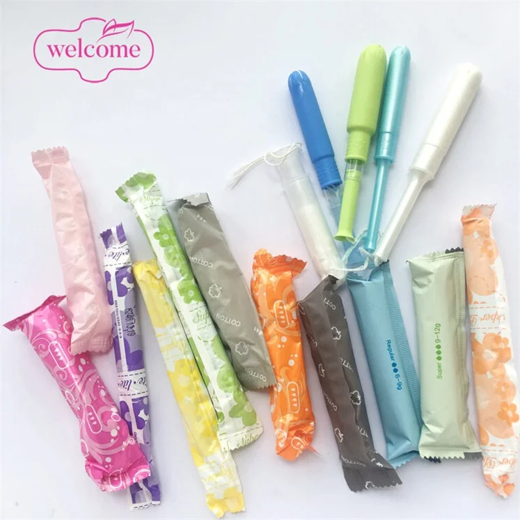

No Bleach Not Reusable Applicator For Tampon Gender Neutral Tampons