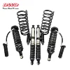 Off-road vehicle shock absorber assembly improves driving comfort and absorbs shock