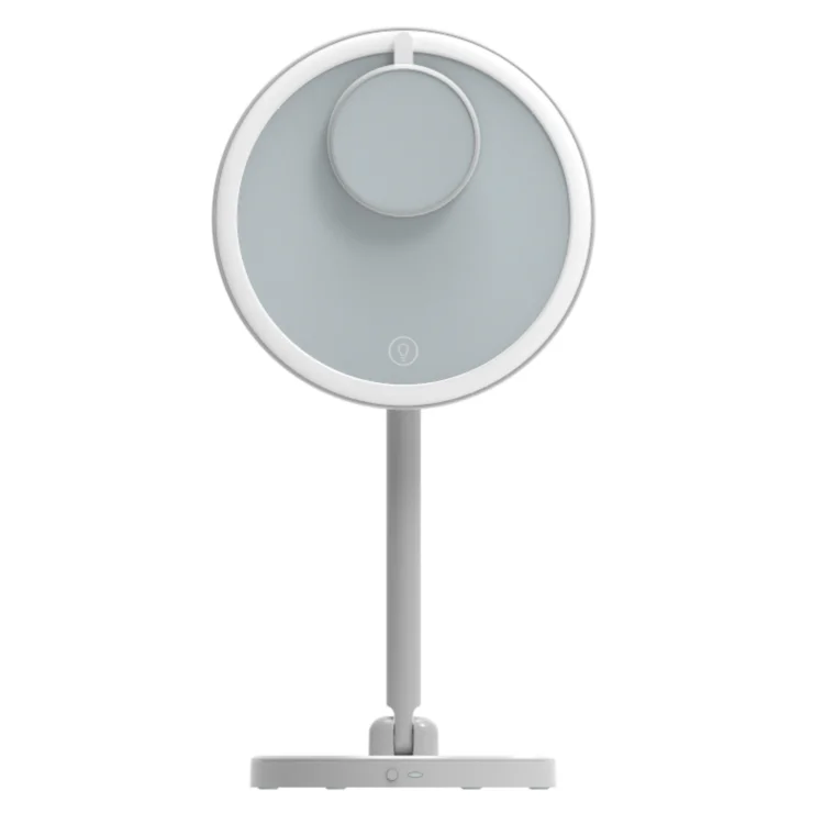

Led Light Up Mirror Touch Switch USB Rechargeable Fastcharge Cosmetic Wireless Changer Vanity Mirror