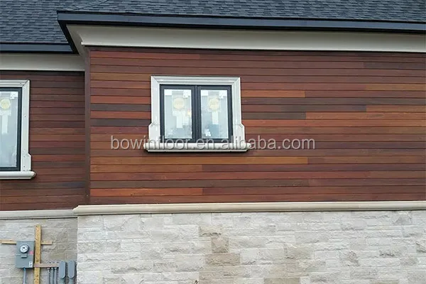 Durable Ipe Wood Wall Cladding for Outdoor Applications - Moisture ...