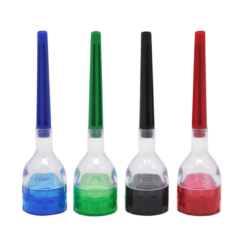 Wholesale Novelty Plastic Weed Herb Tobacco Smoke Accessories