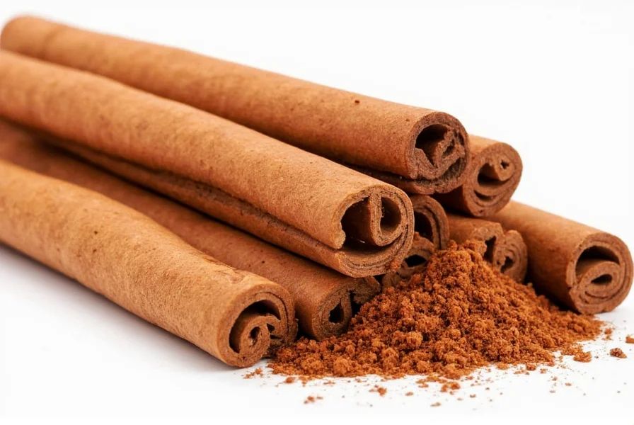 Cinnamon sprinkled on oatmeal, yogurt, and coffee showing healthy ways to incorporate cinnamon into daily meals