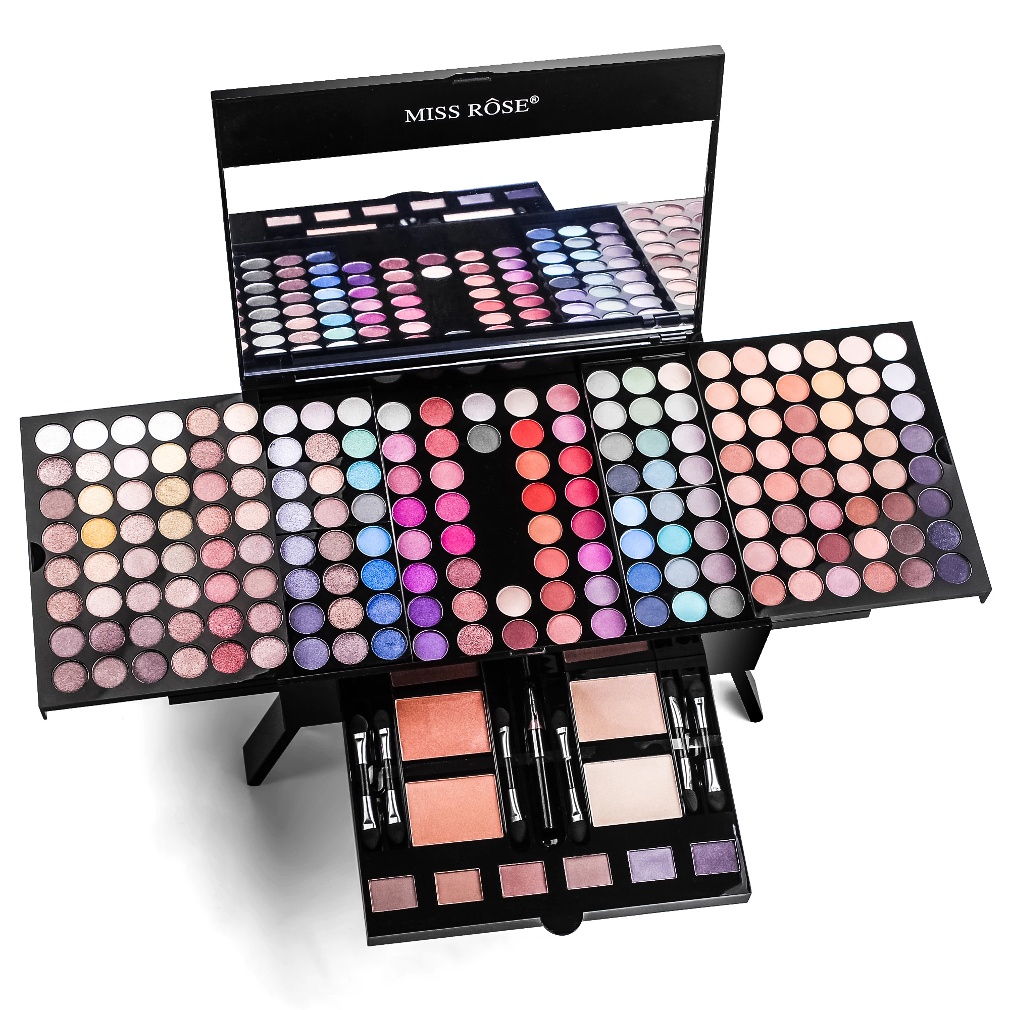 

Ready to Ship 190 colors Women cosmetics all in one Piano women Makeup kit gift set box